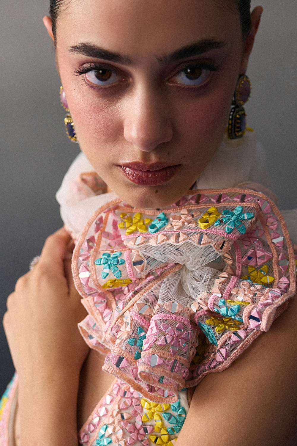 White Festive Lehenga Set