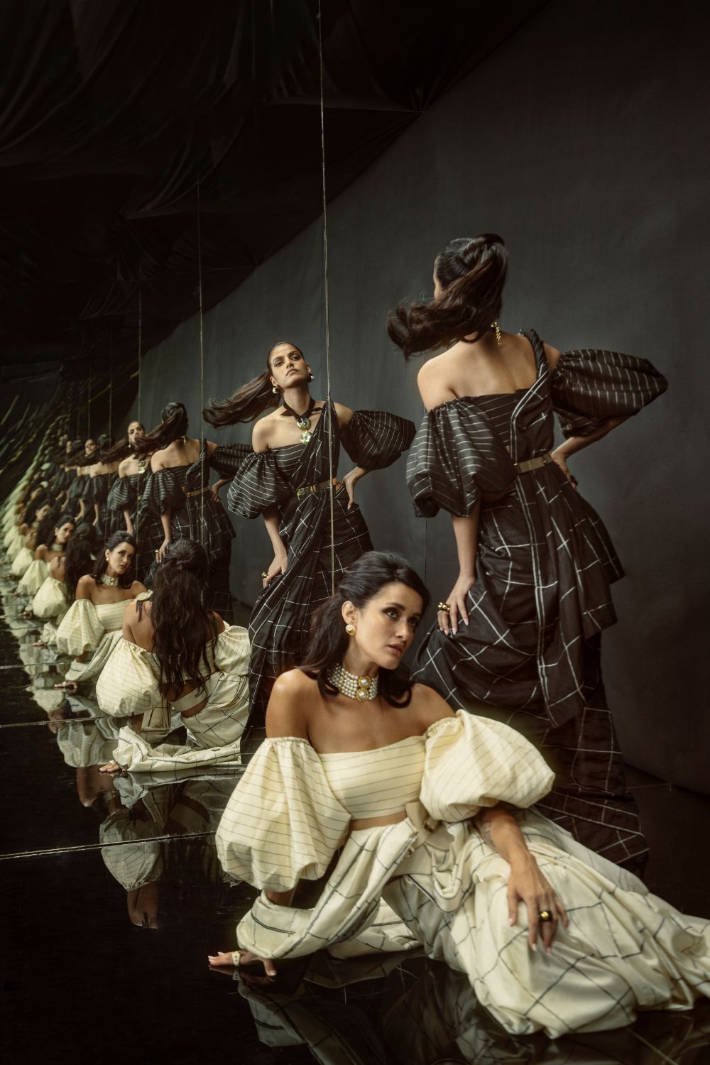Black Window Pane