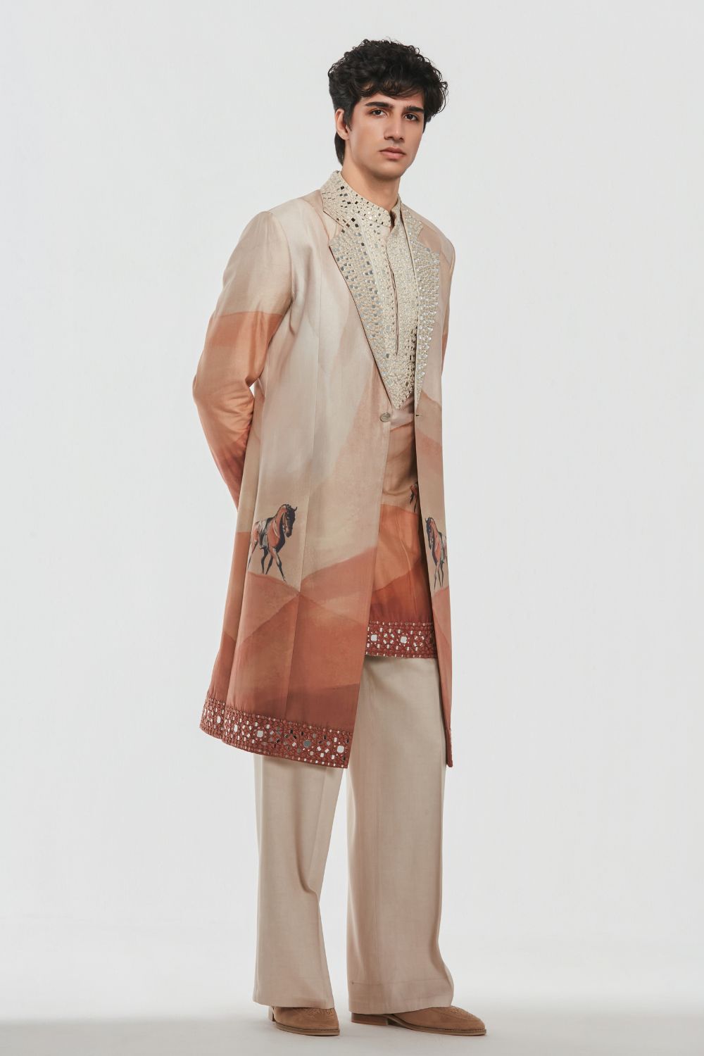 Shrine Multicoloured Jacket Set