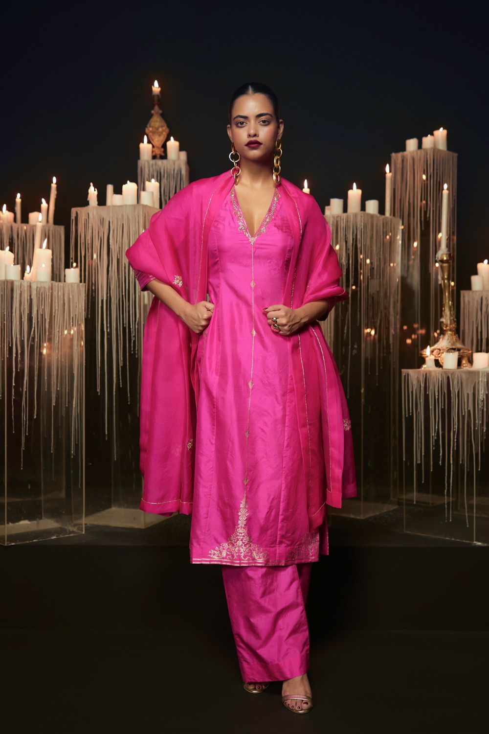 Endless Love Suit Rani Pink