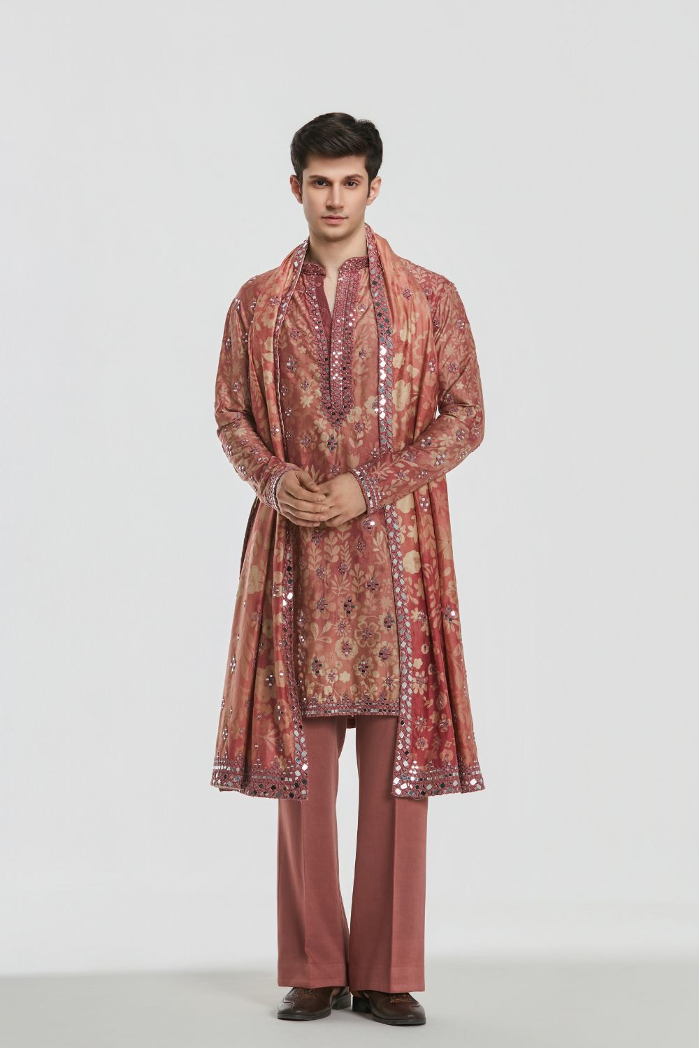 Shrine Multicoloured Kurta Set