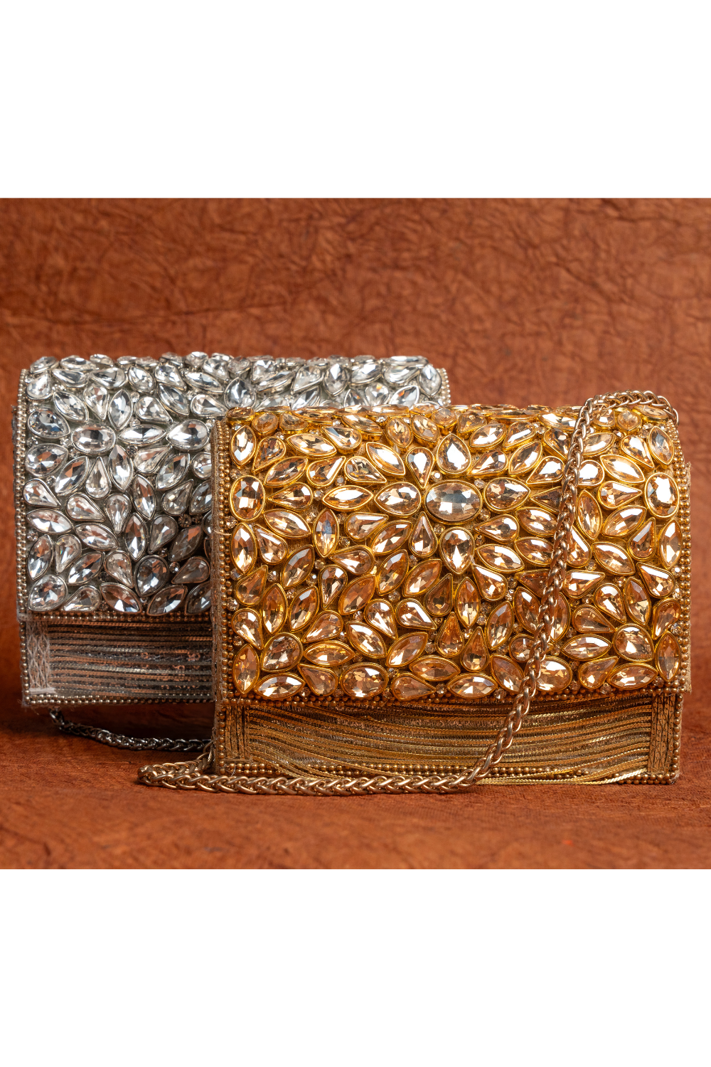 Diamond Hinted Kasse Gold