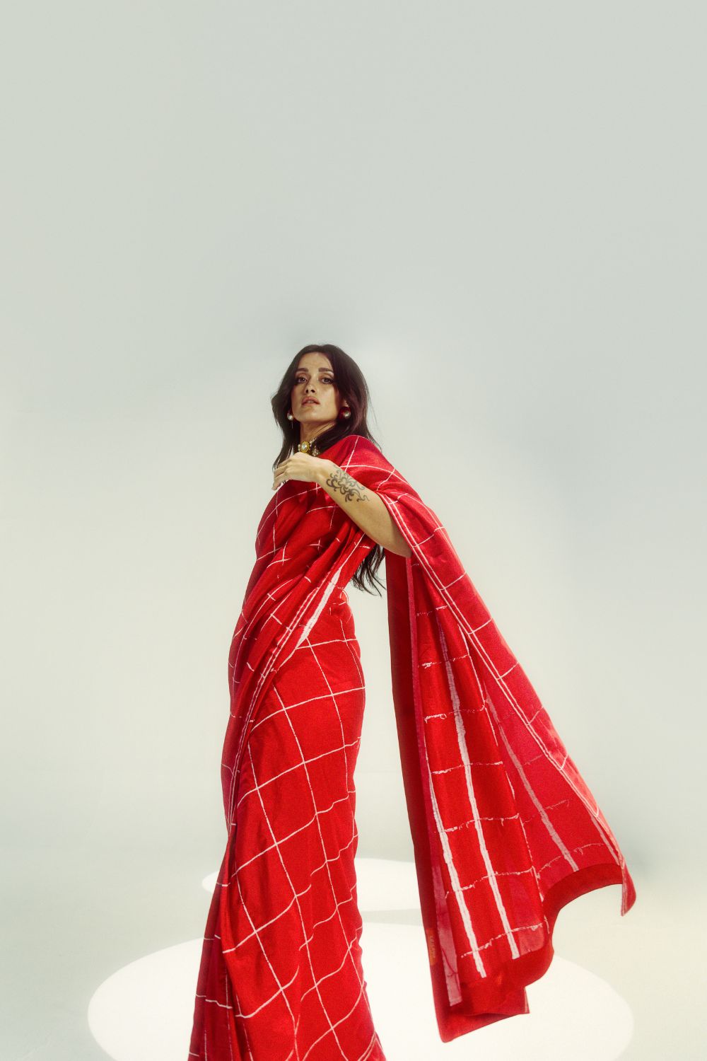 Red Window Pane