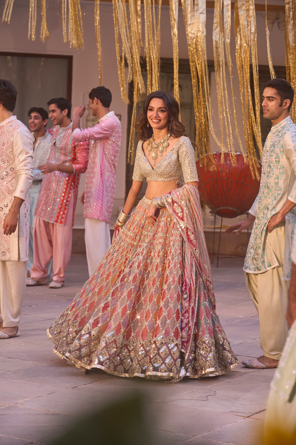 Pattern Multicolour Printed Set