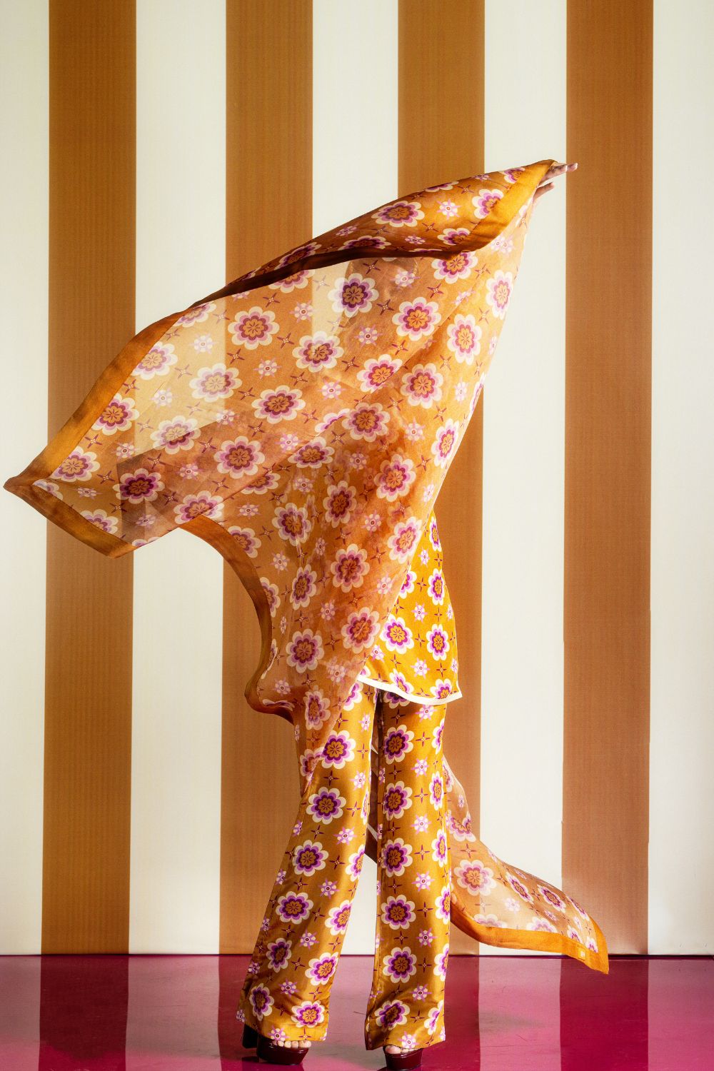 The Twiggy Bloom Bellbottom Set