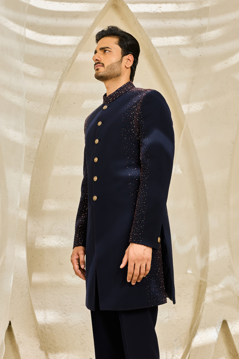 Blue Reverie Indowestern Set