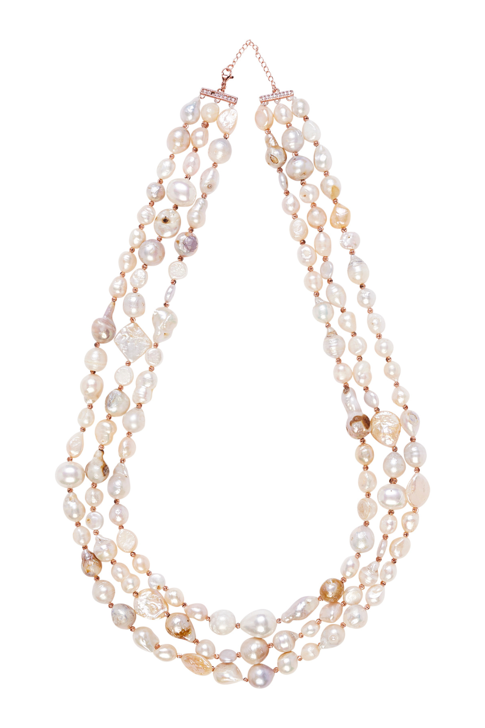 Baroque Pearl Layered Necklace