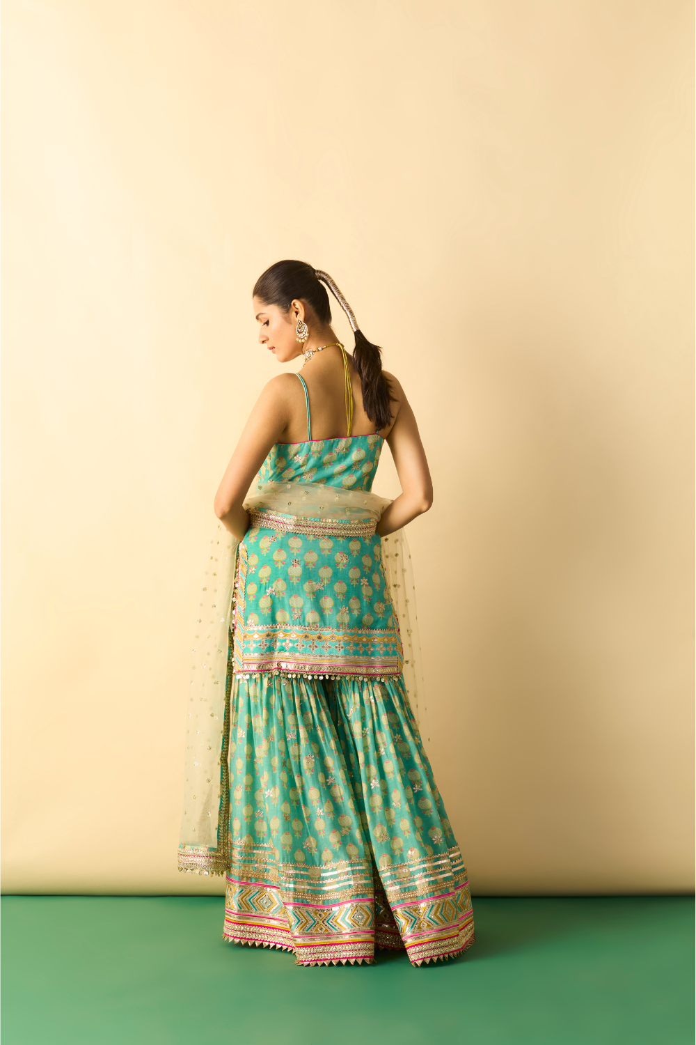 Ravina Strappy Sharara Set