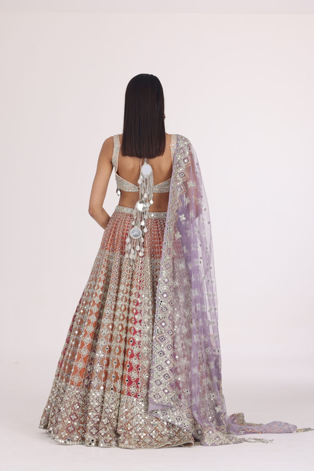 Warm Hues Multicolour Lehenga