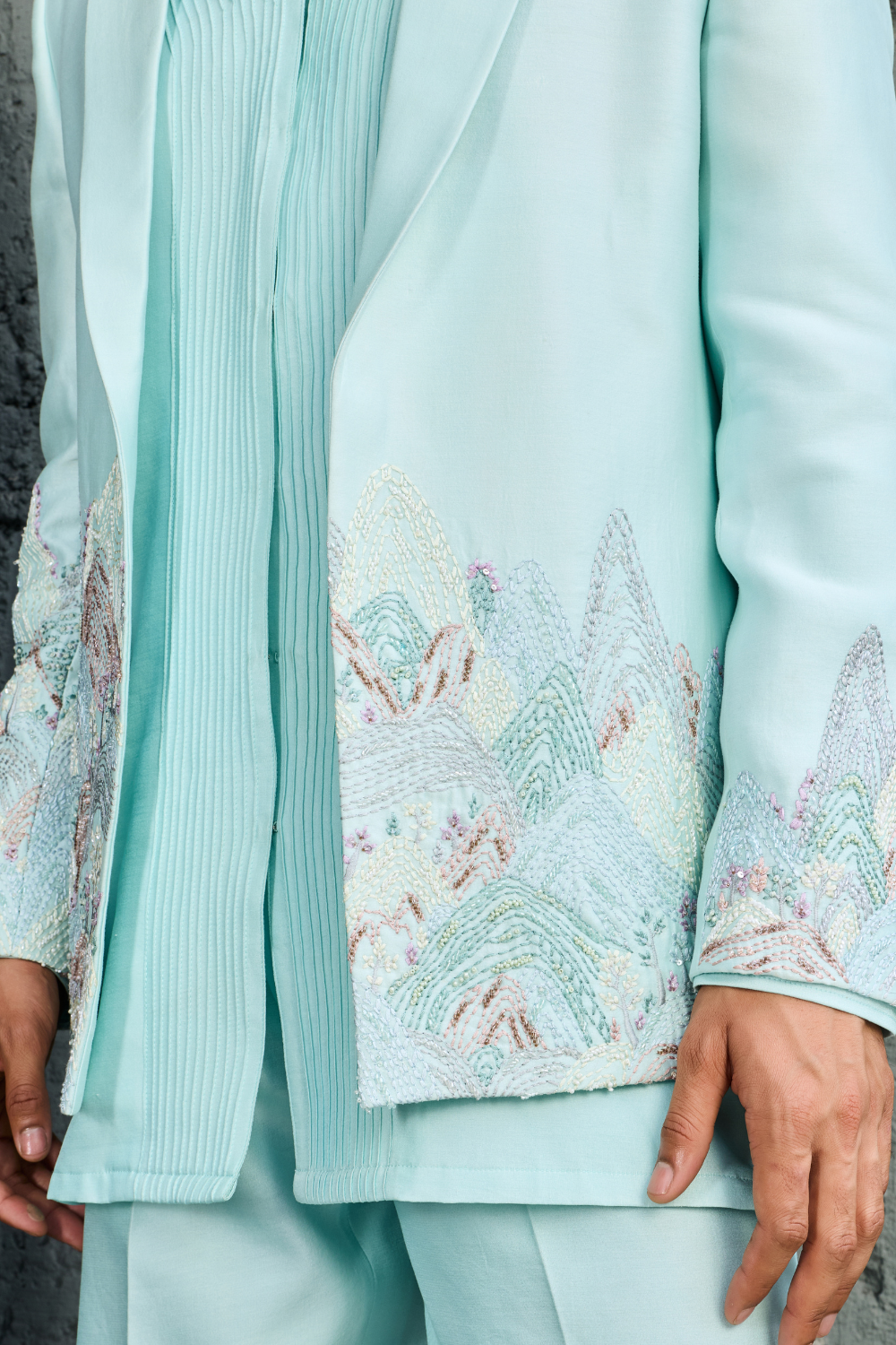 Blue Horizon Jacket Set