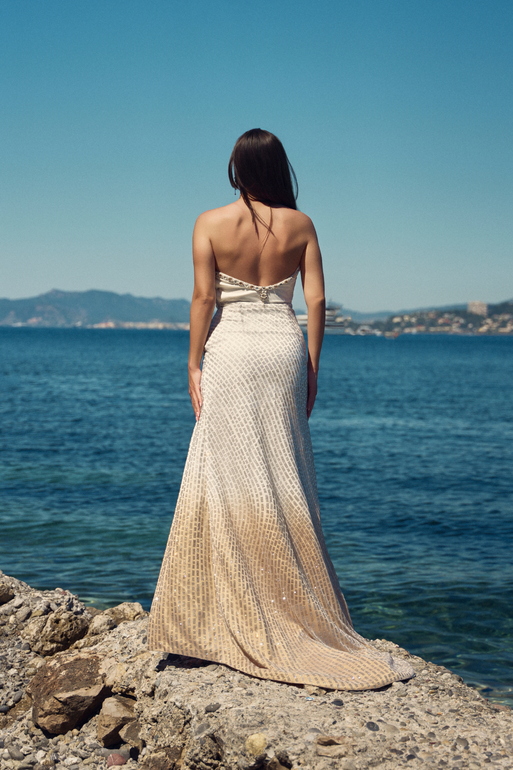 Ivory Ombré Radiance Gown