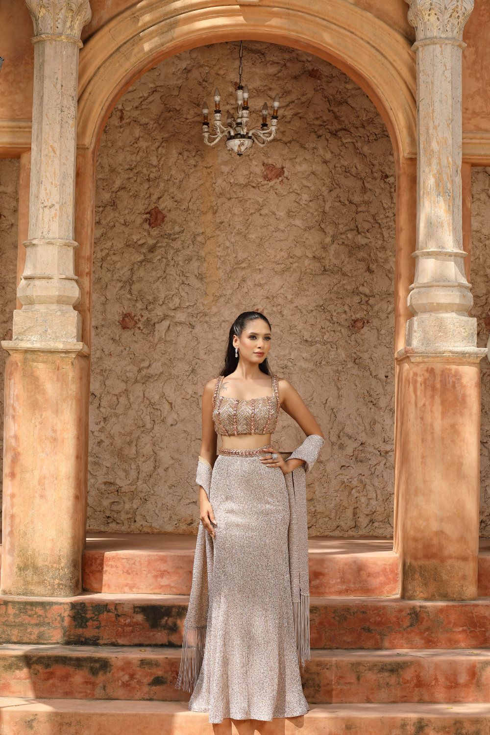 Lusture Luxe Skirt Set