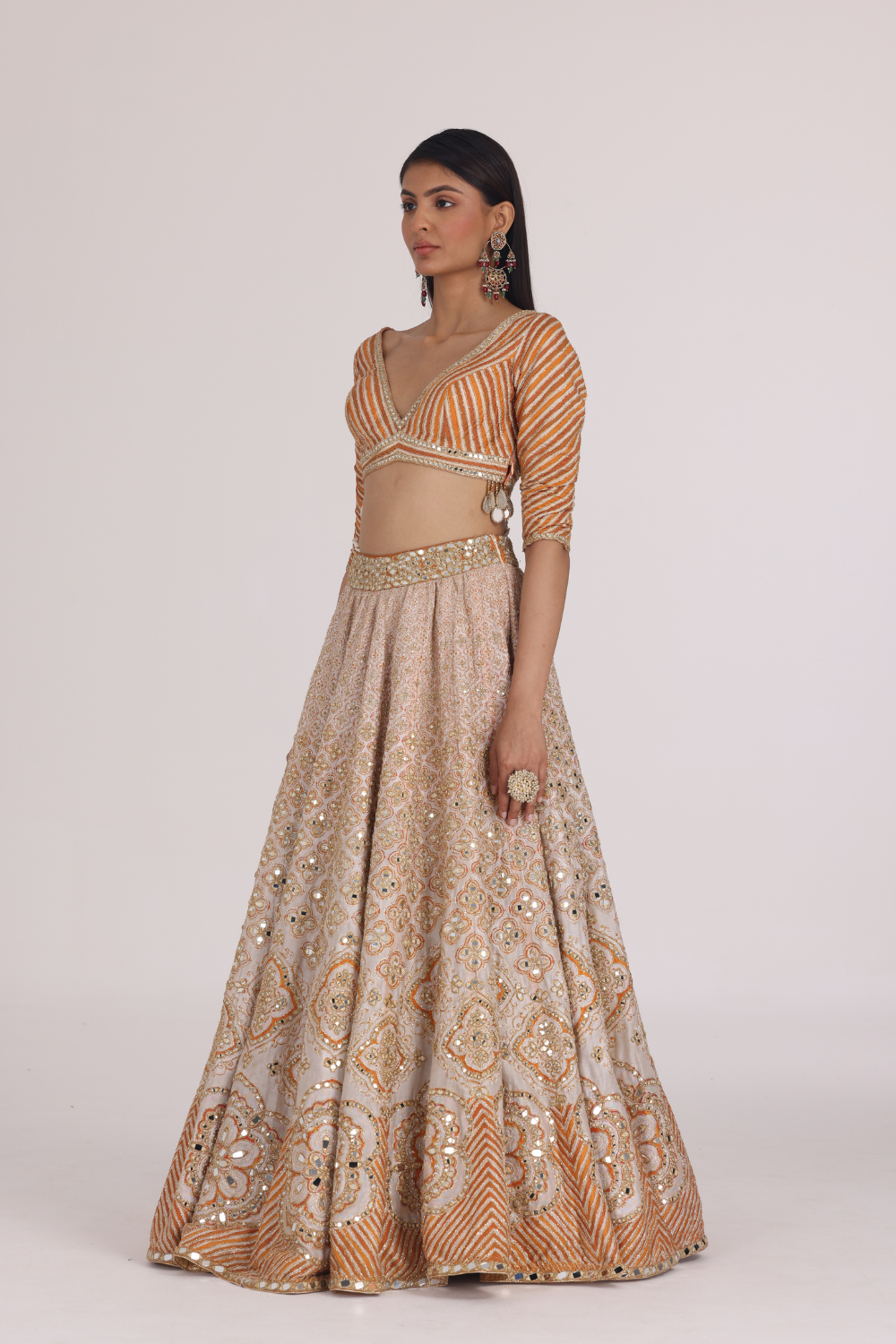 Desert Huse Printed Lehenga