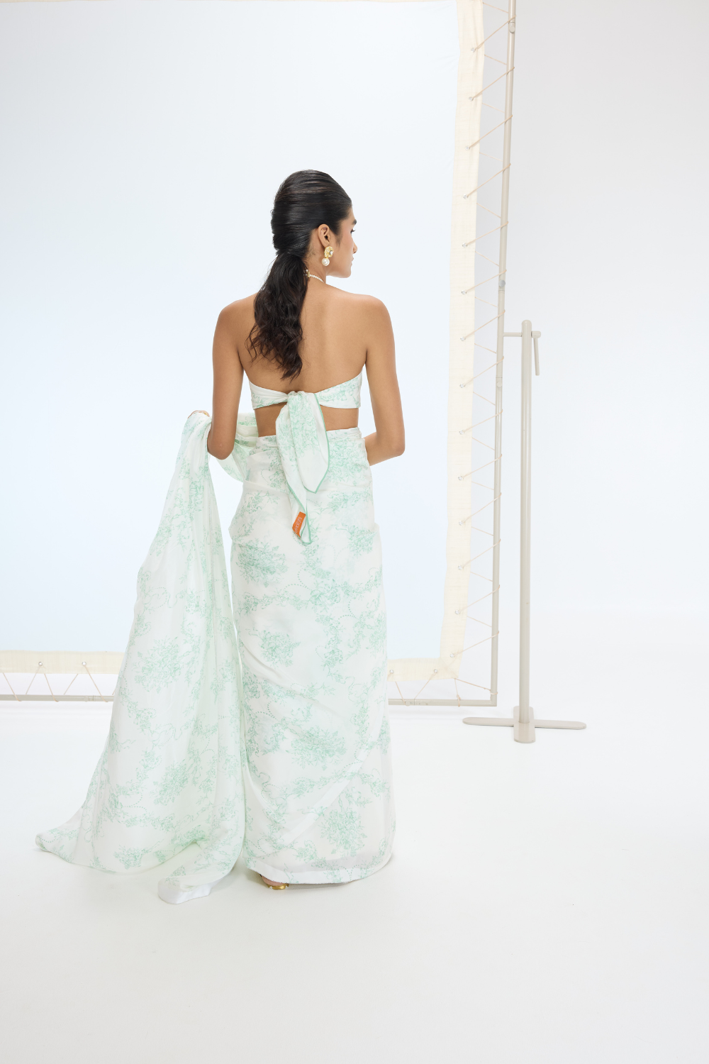 The Ruby Saree in Green