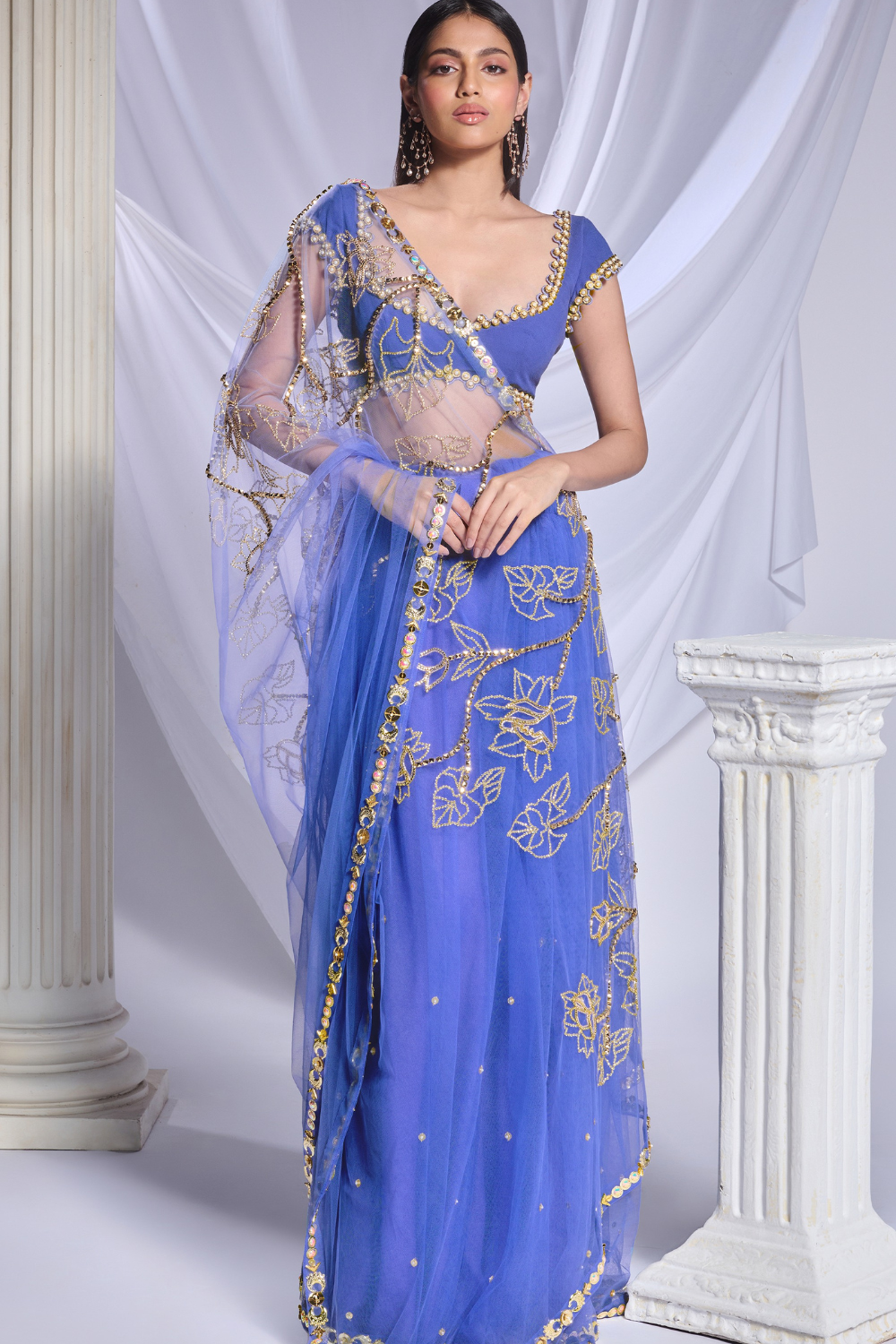 Sea's the Day saree set