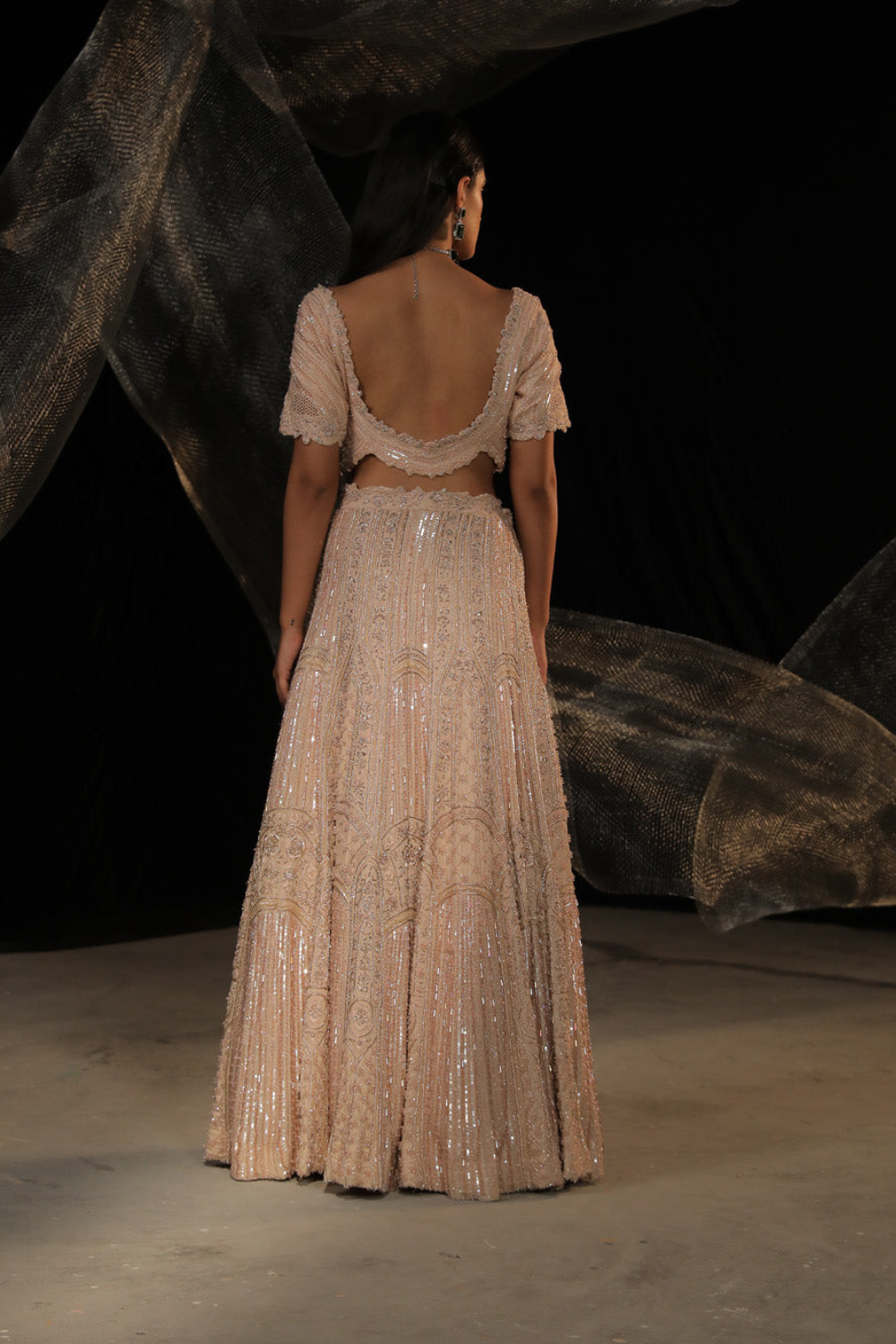Rose Gold Lehenga