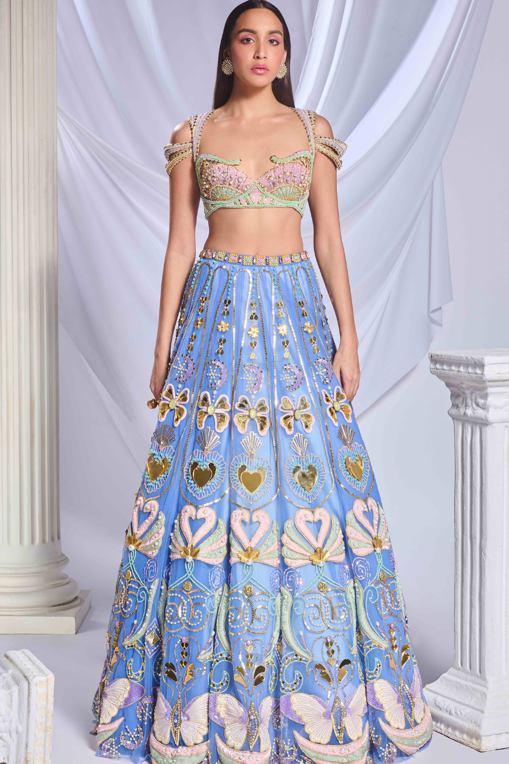 Once In A Blue Moon Lehenga Set