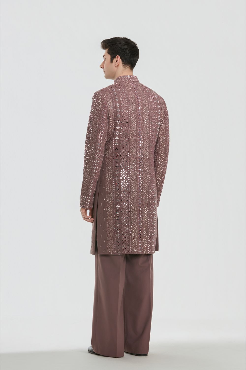 Shrine Iris Sherwani Set