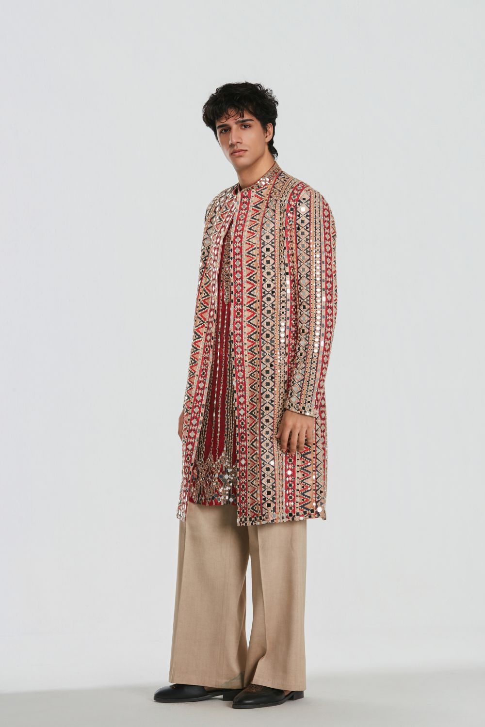 Shrine Multicoloured Jacket Set