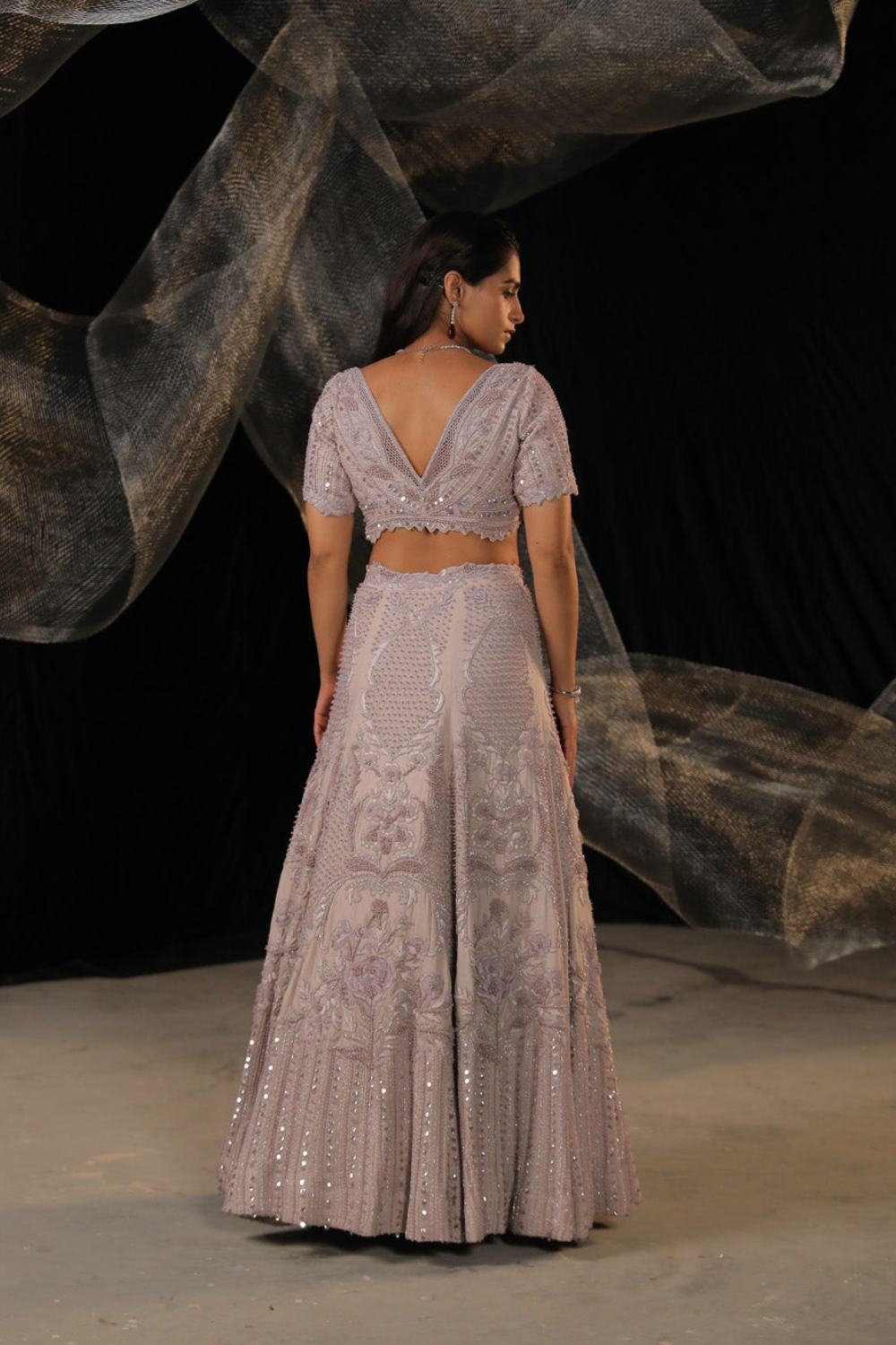 Peri Winkle Lehenga