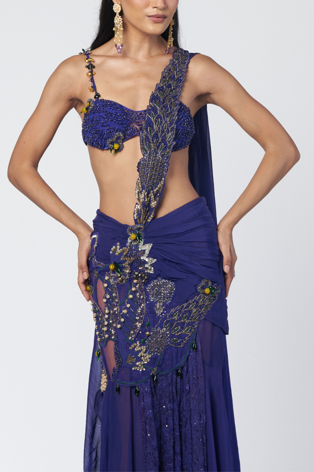 Electric Concept Saree