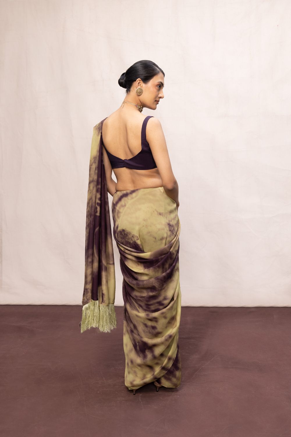 Multicolour Chiffon Digital Print Saree