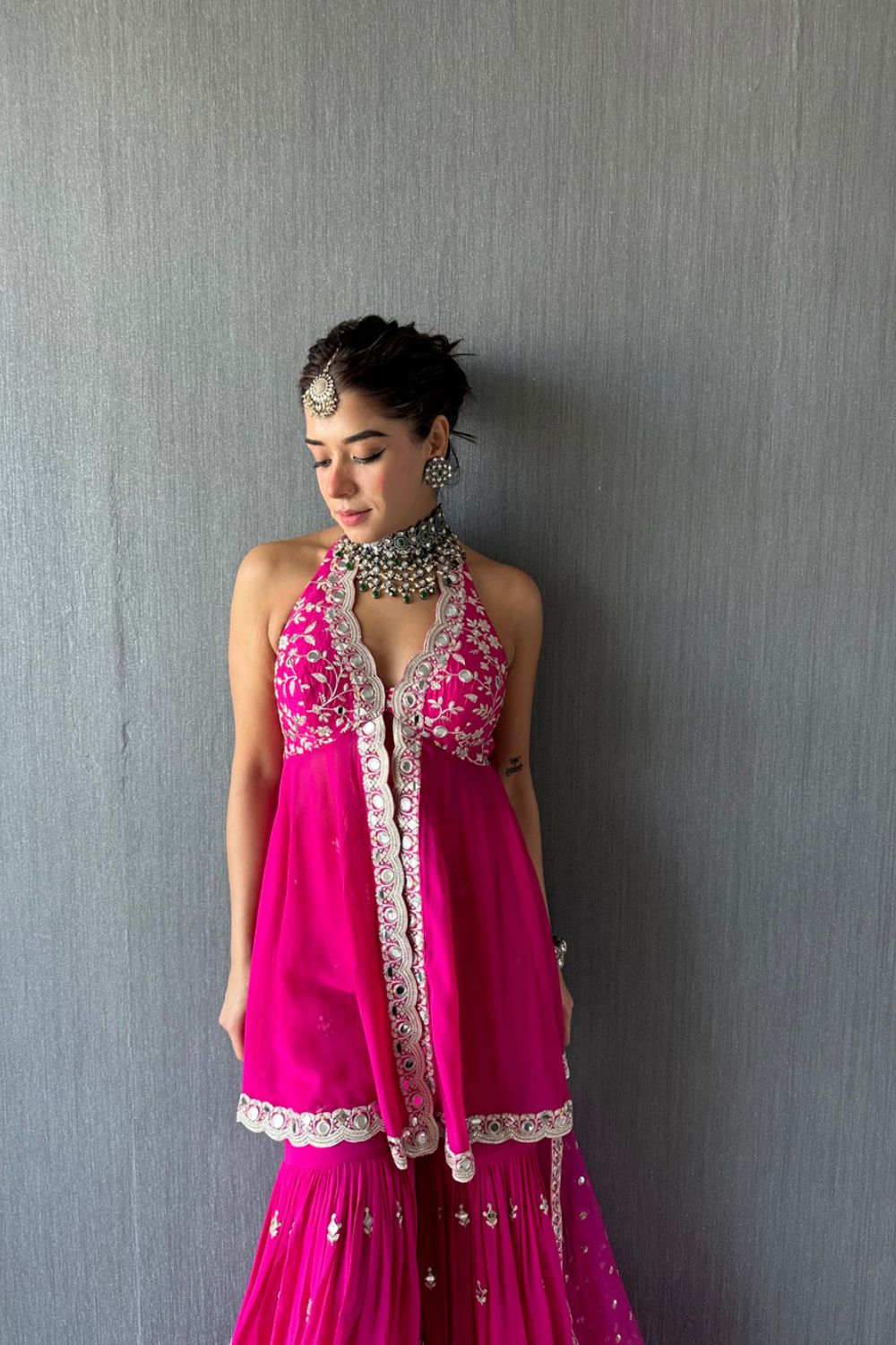 Sukhmani in Eila Sharara Set