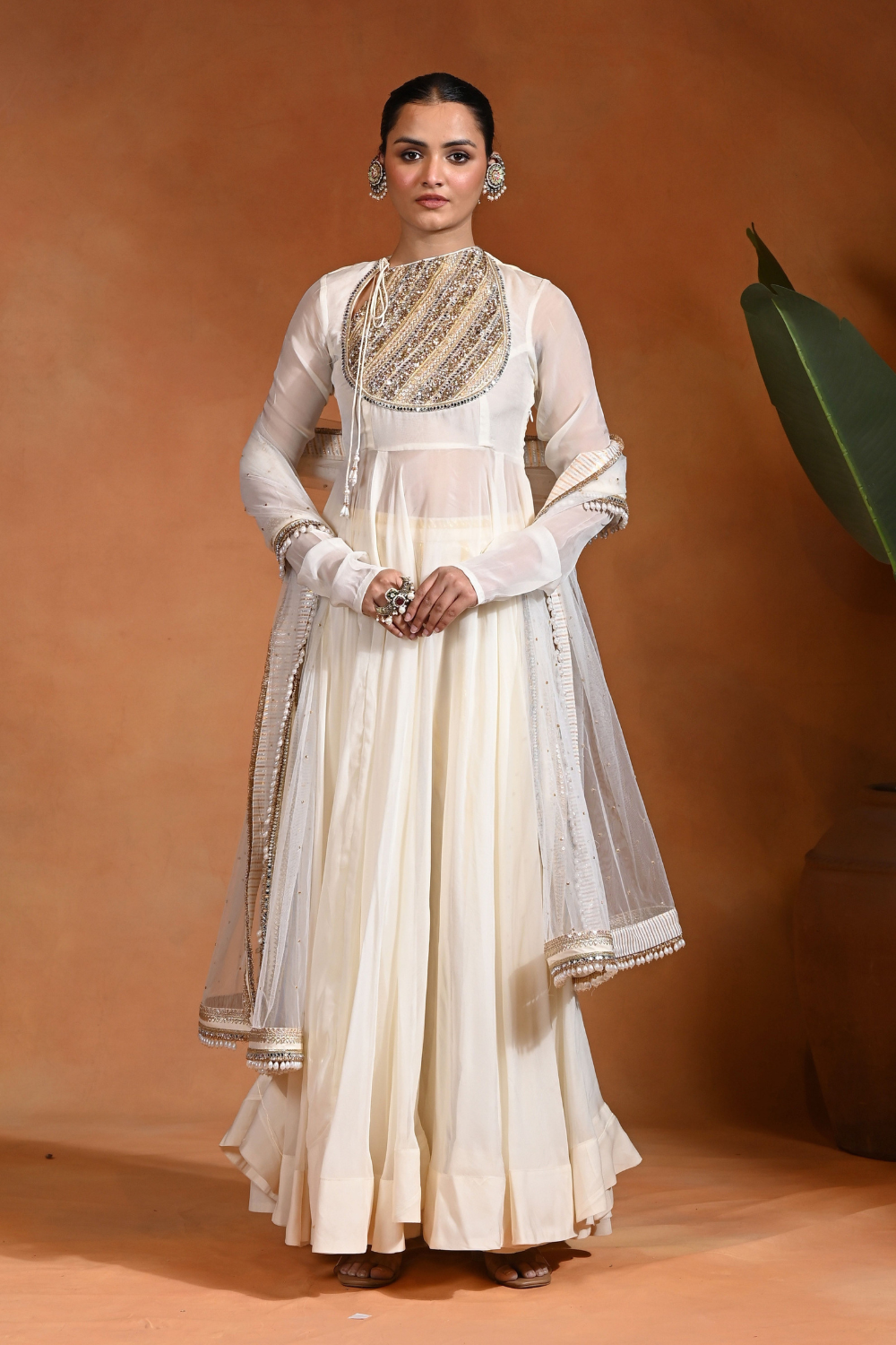 Aabroo Anarkali Set