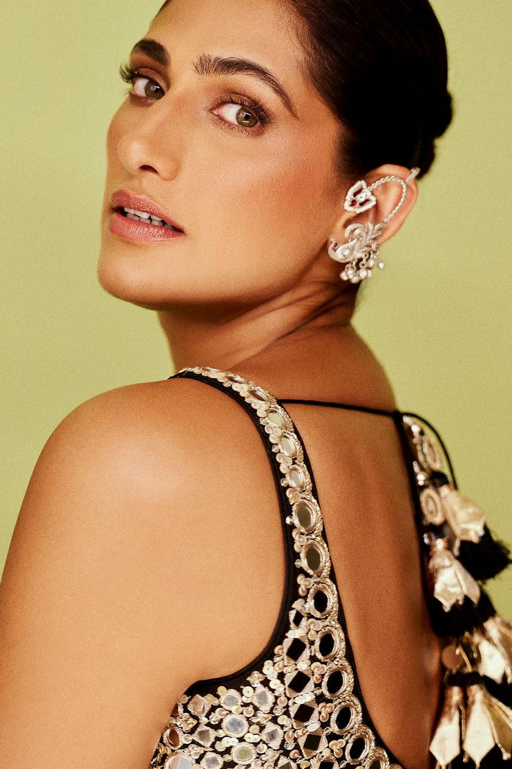 Kubbra Sait in Gandhara Skirt Set