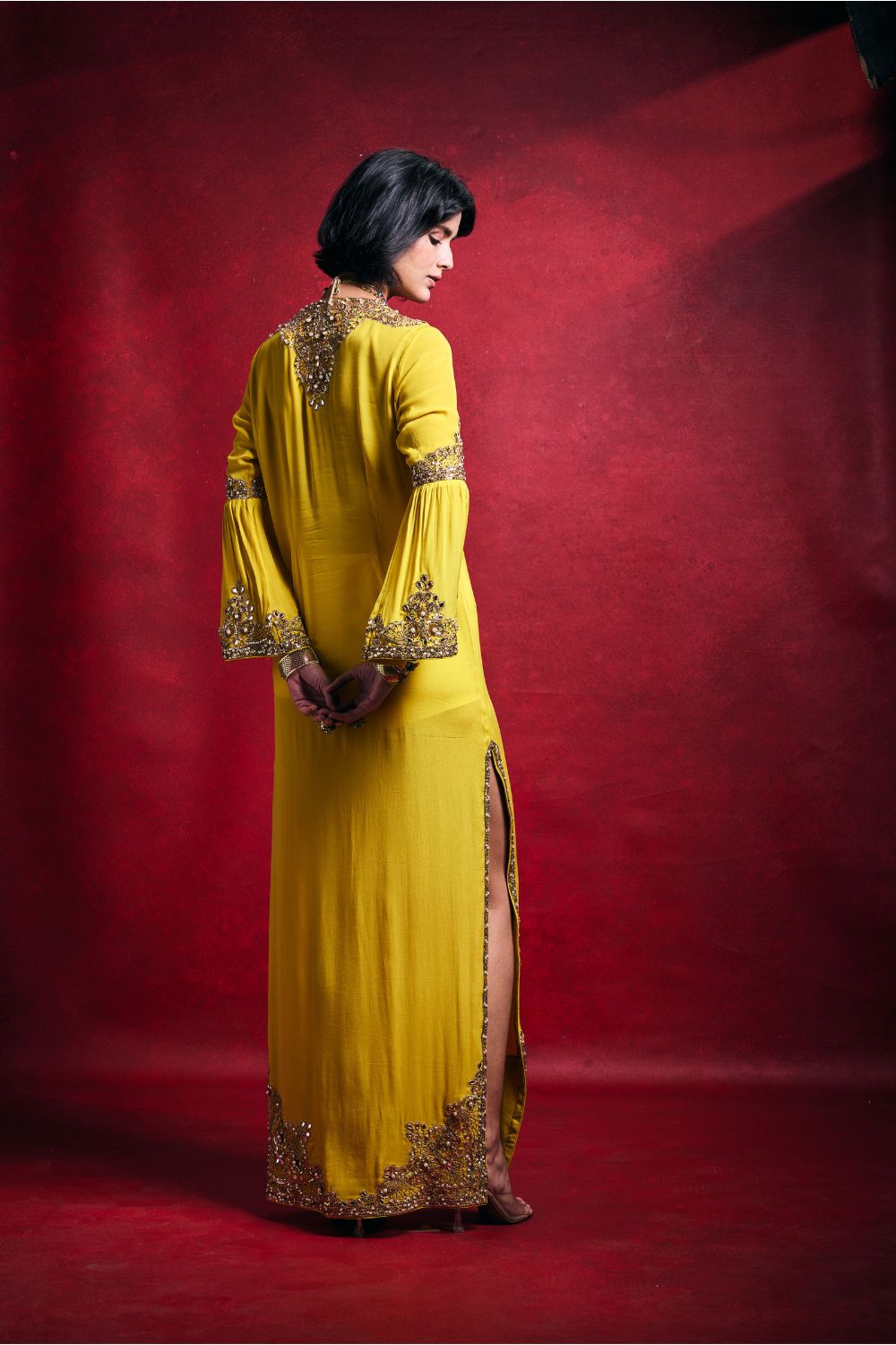 YELLOW KAFTAN
