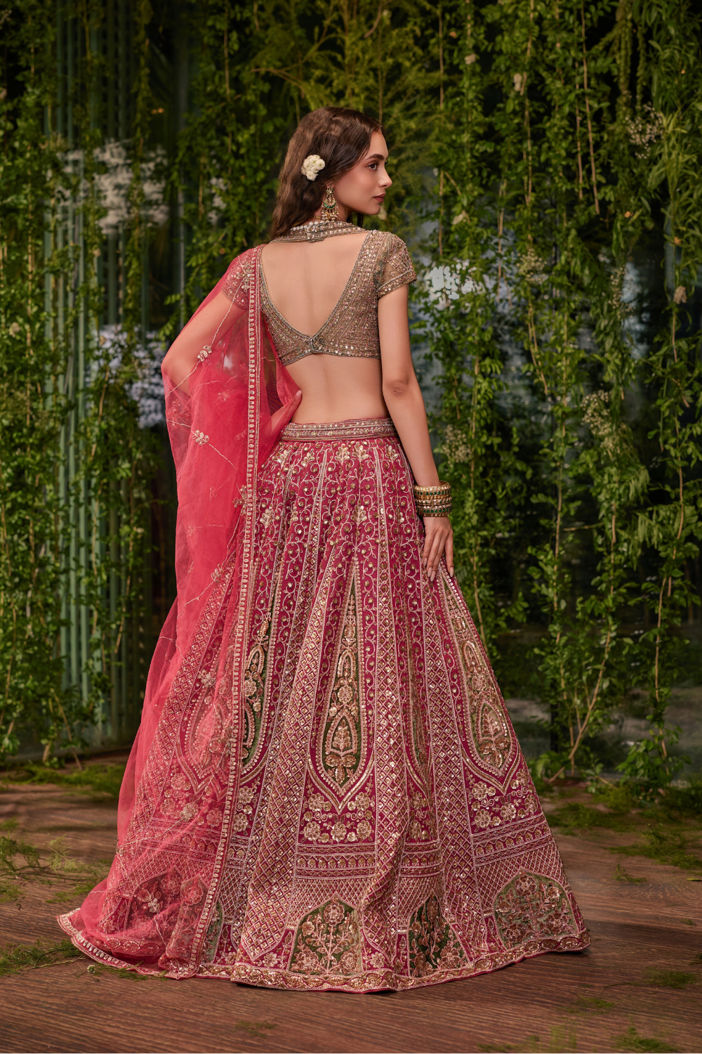 Virasat — The Heritage Bloom Lehenga