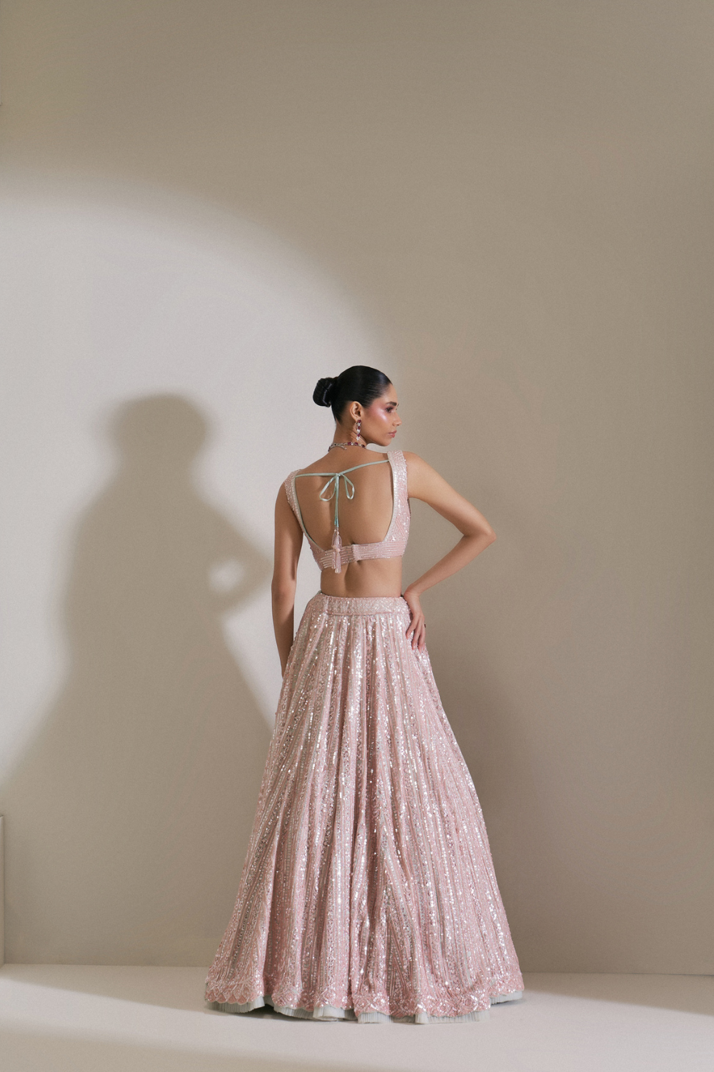 Rose Luminance Lehenga set