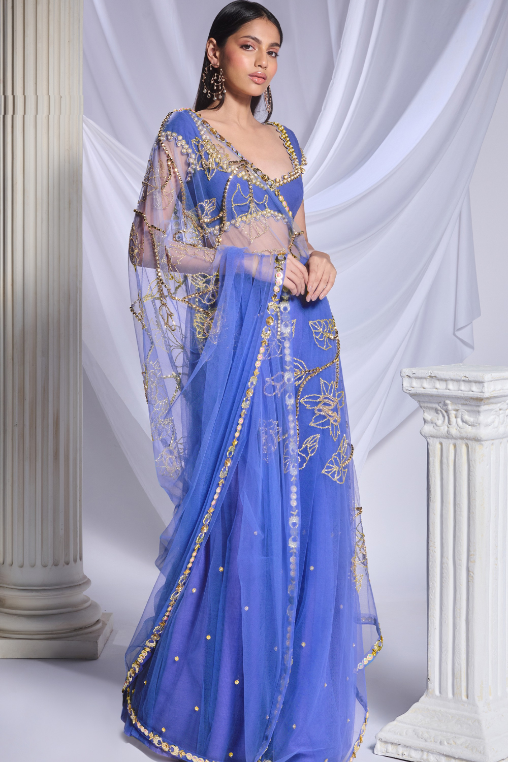 Sea's the Day saree set