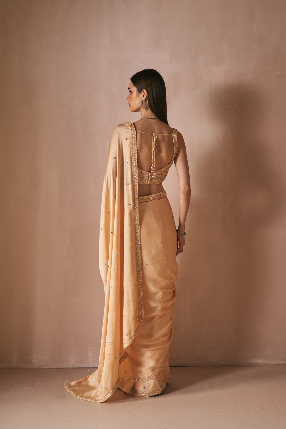Golden Hour Saree Set