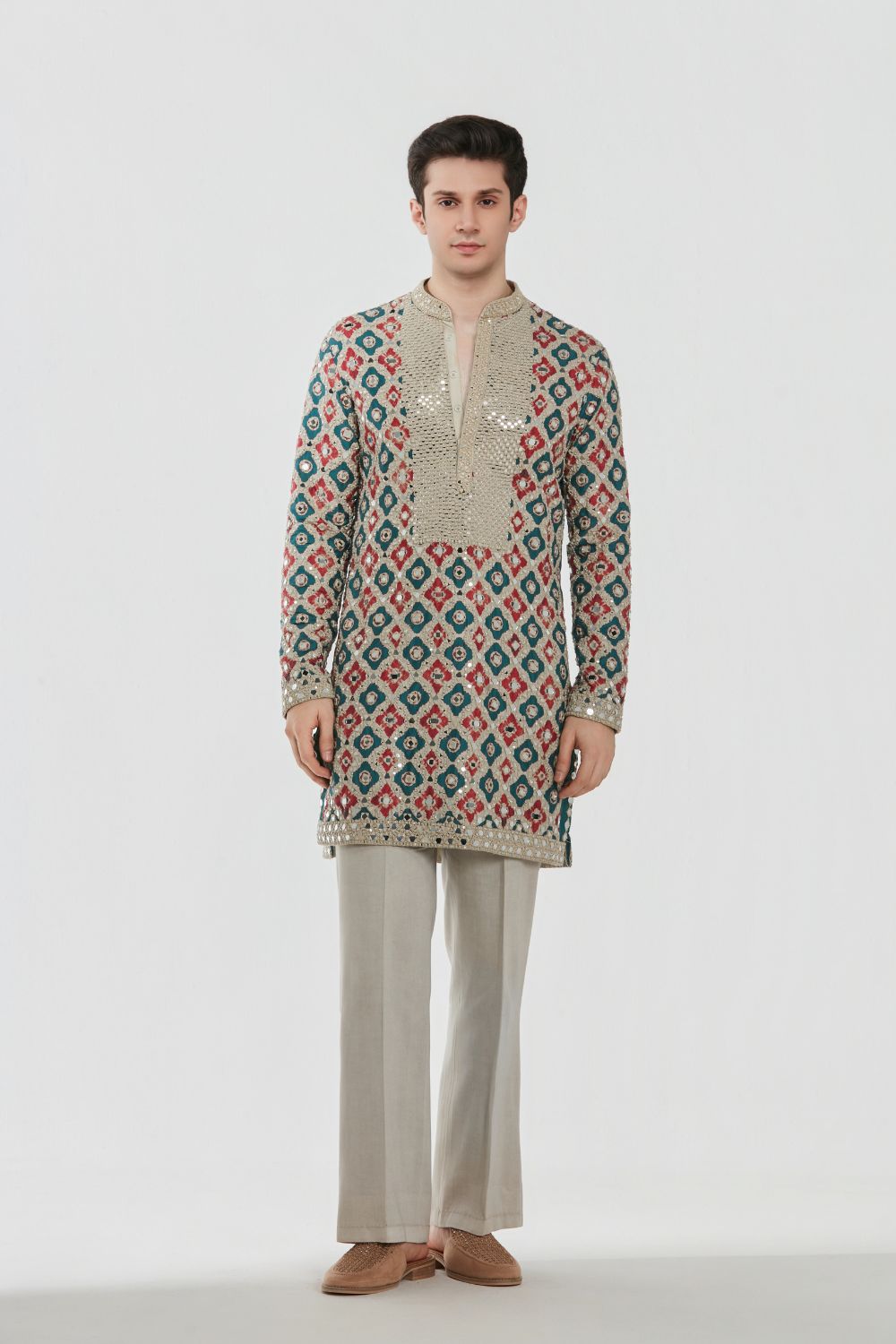 Shrine Multicoloured Kurta Set