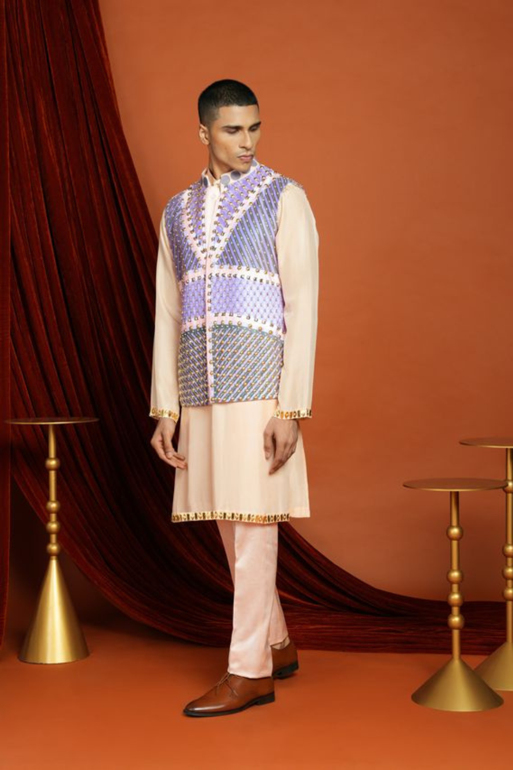 JUDE - vest jacket set