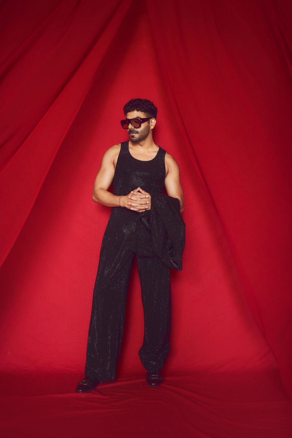 Aparshakti Khurana in Viper Bomber Set