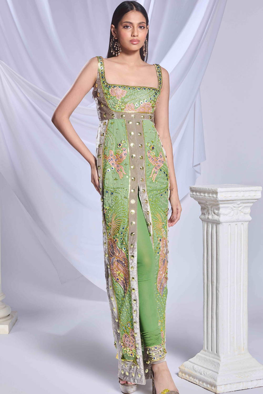 shamrock shimmy gown