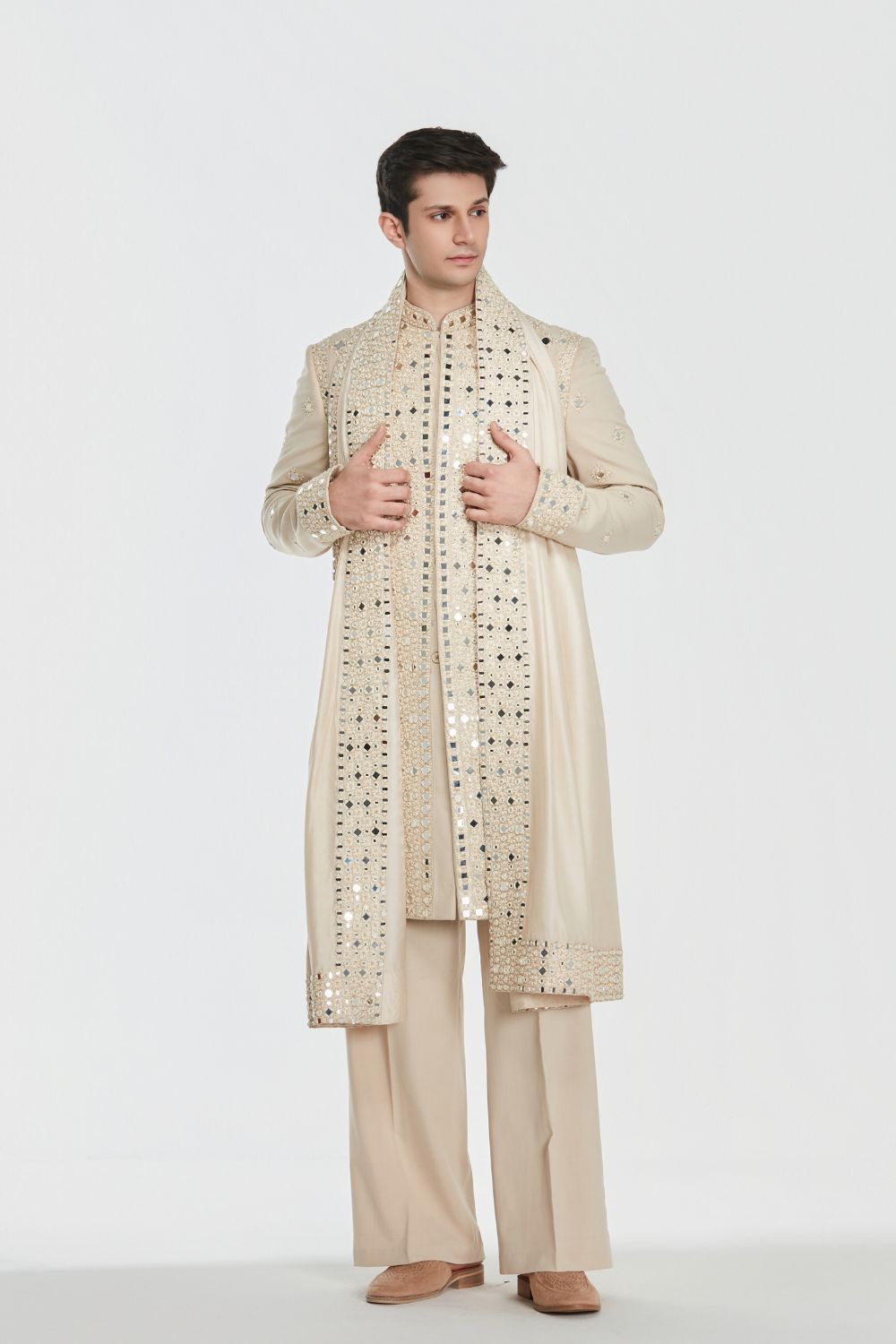 Shrine Manor Sherwani Set