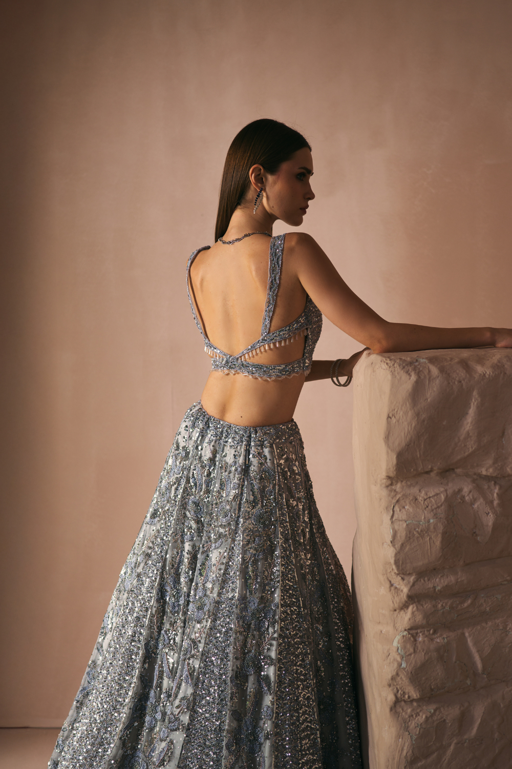 Astral Gleam Lehenga set