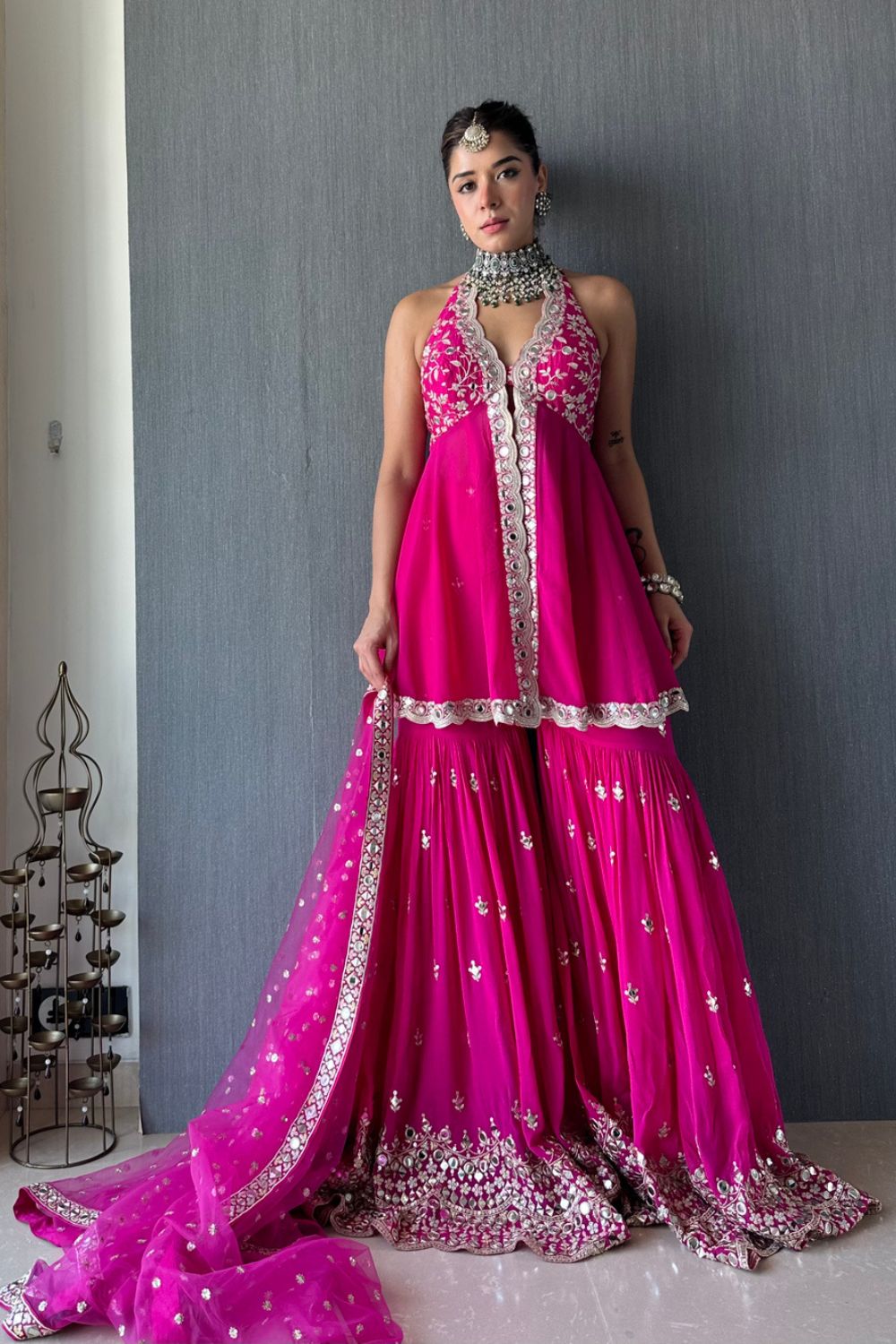 Sukhmani in Eila Sharara Set