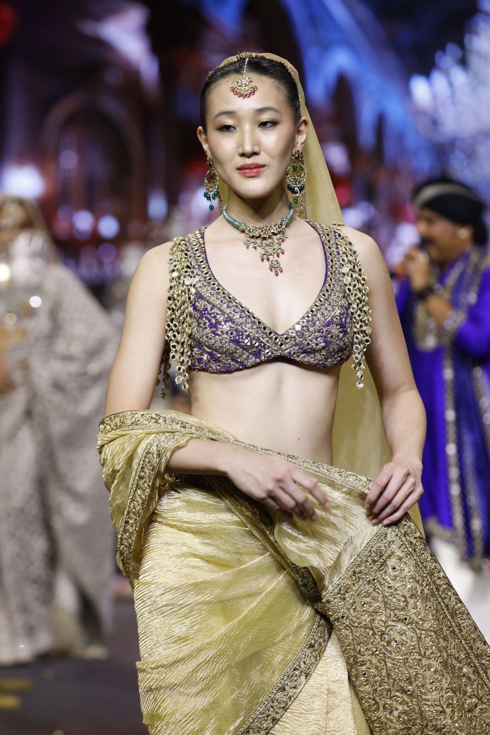Pehrang Saree Set