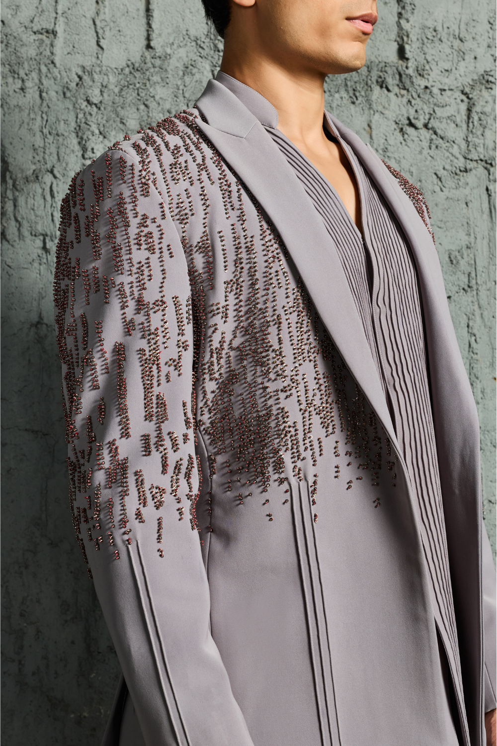 The Slate contemporary Jacket Set