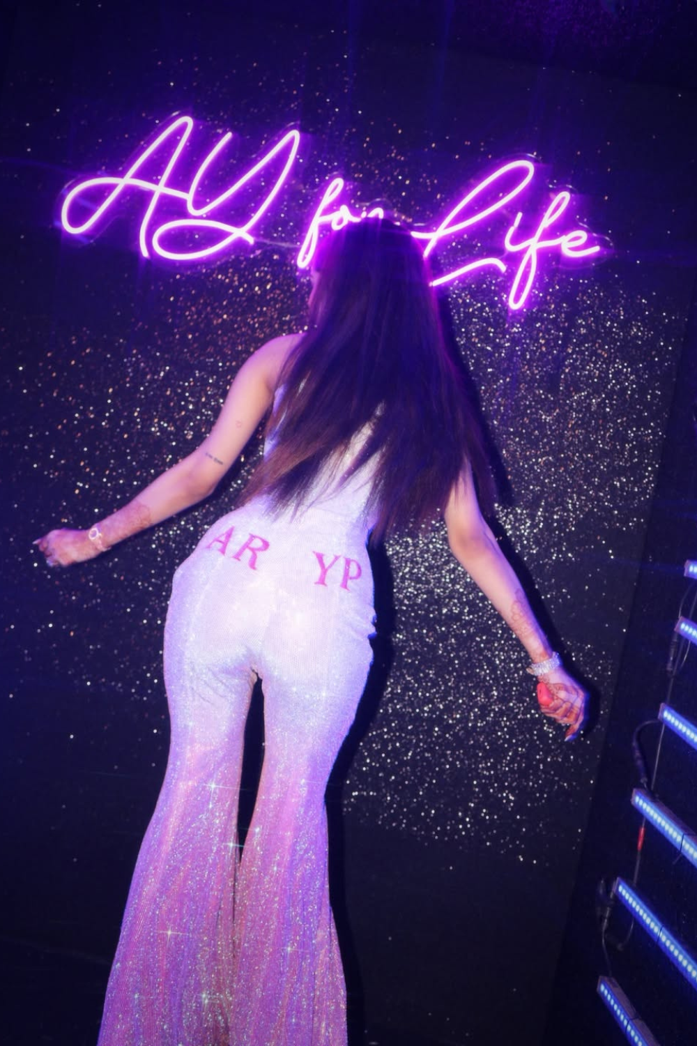 Ahana Raheja in Celestia Stardust Corset Set