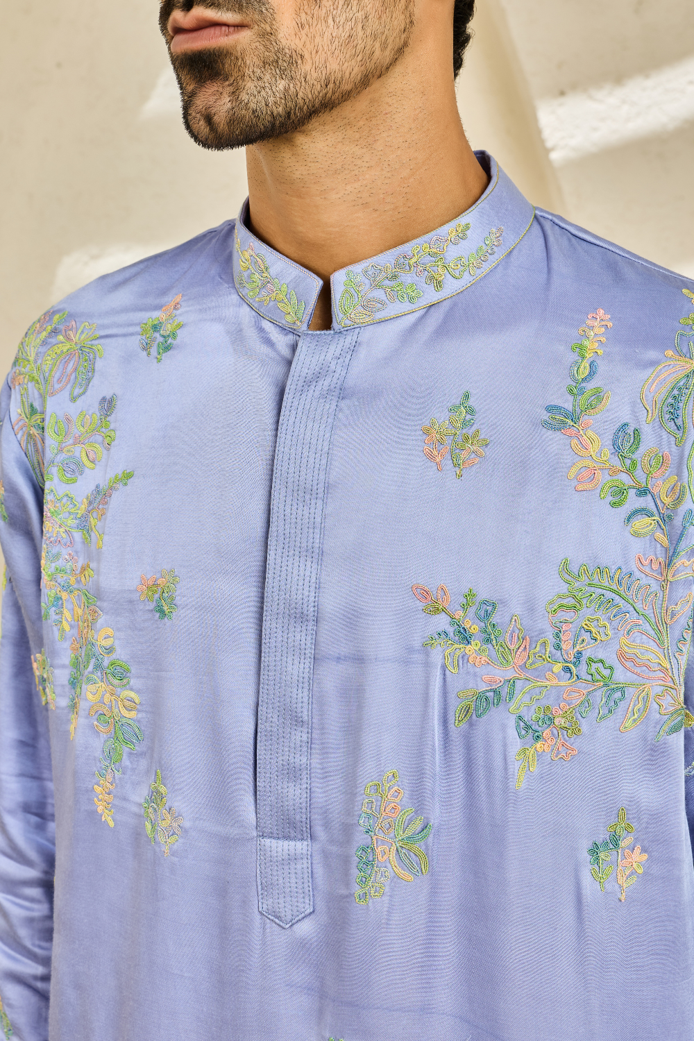 Lilac Whisper Festive Kurta Set