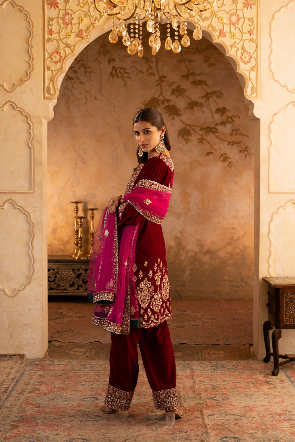Rani Velvet Suit Set