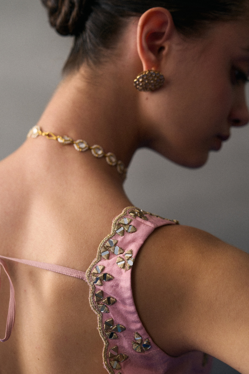 Pink Benarasi Festive Lehenga