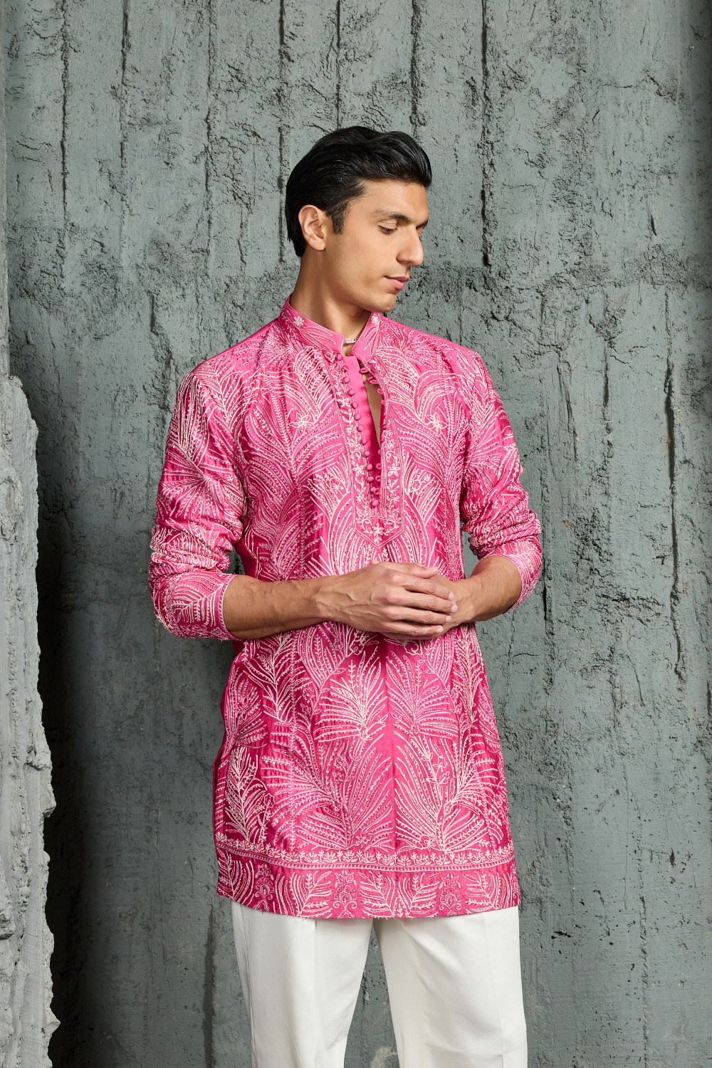 Peony Glow Festive Kurta Set