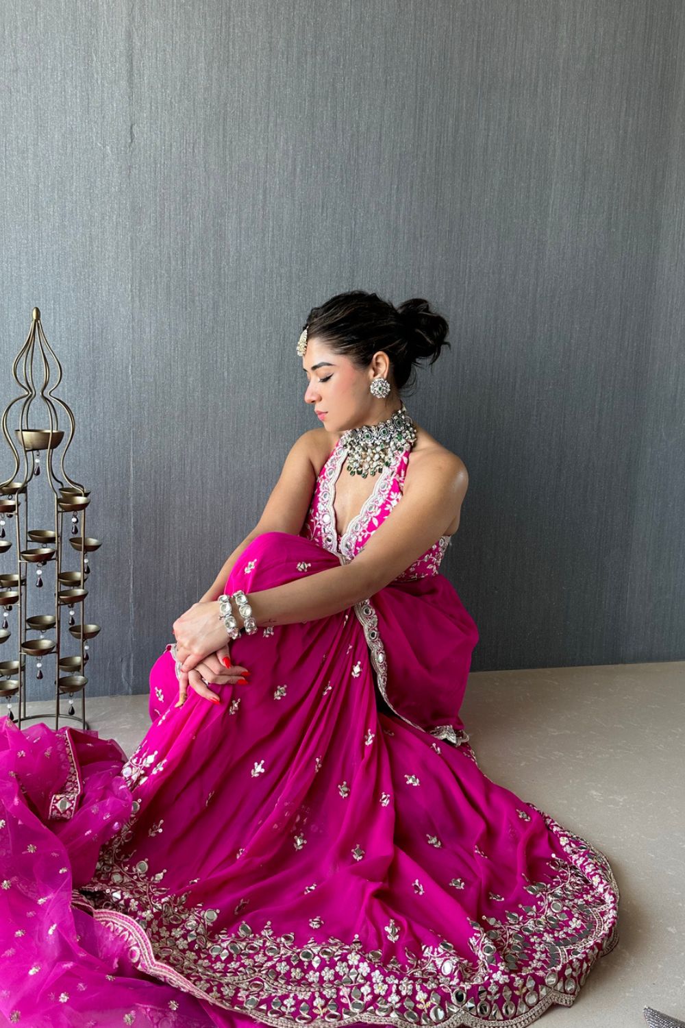 Sukhmani in Eila Sharara Set