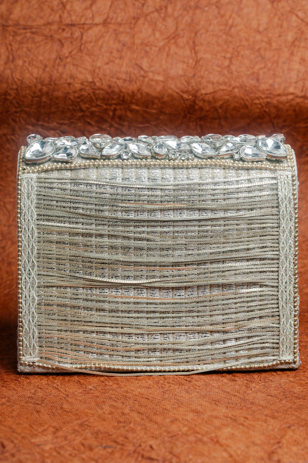Diamond Hinted Kasse Silver